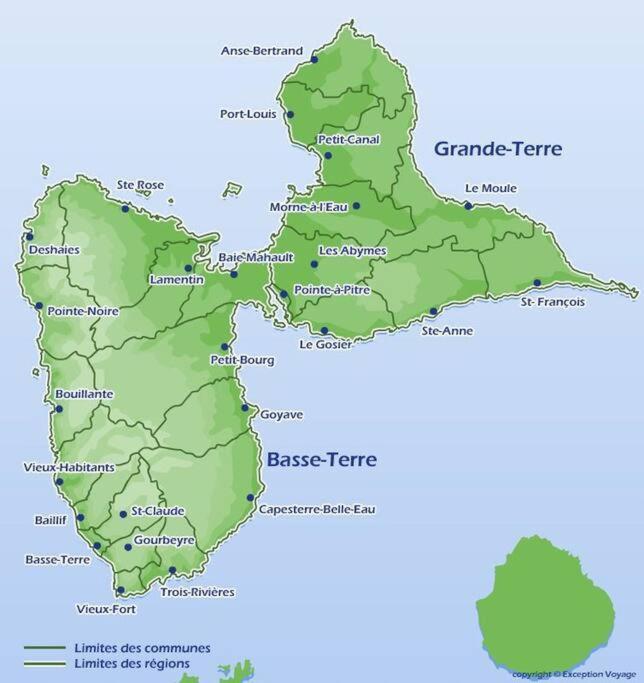 Cocon Tropical Lägenhet Vieux-Habitants Exteriör bild